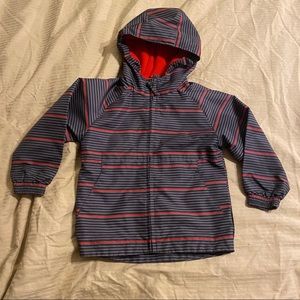 Gray and red striped Circo jacket